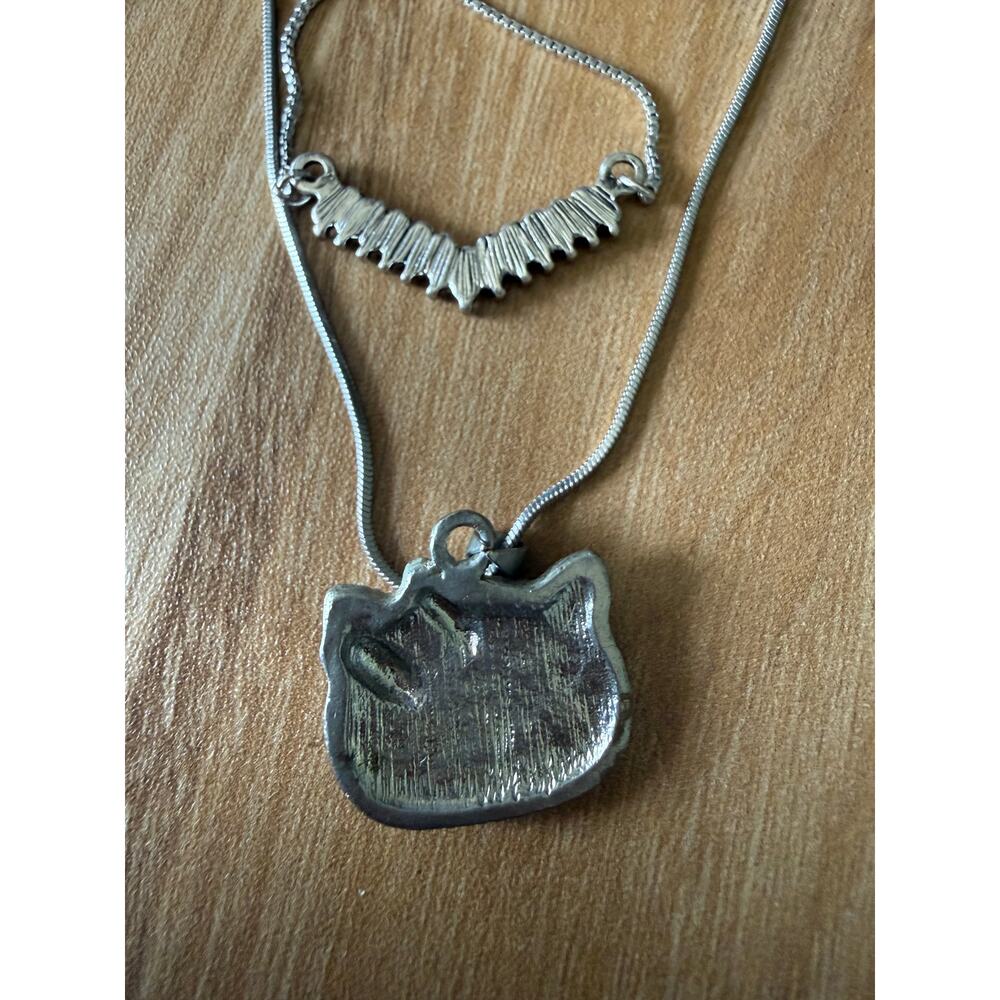Hello Kitty Rhinestone Double Necklace Bundle - Picture 5 of 5